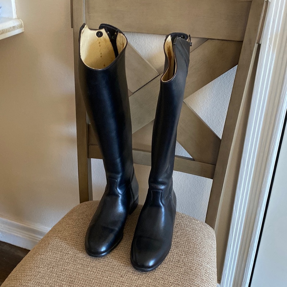 Rectiligne dressage boots made in France size 38